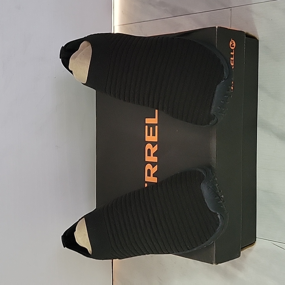 Merrell Black Range Slide AC+ Knit Slip On Sneakers